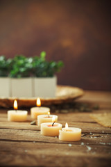 Spa natural in brown