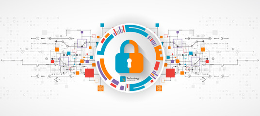 Protection concept. Protect mechanism, system privacy.