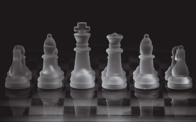 Dark Chessboard