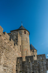 Fototapeta premium Tourelle de la Cité Médiévale de Carcassonne