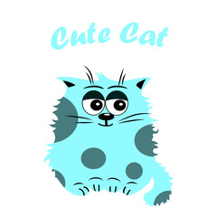 illustration of a Cute cat