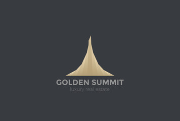 Fototapeta premium Luxury Hotel Logo design vector. Financial Logotype concept icon