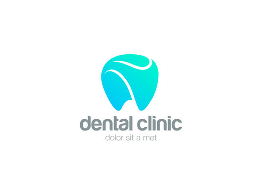 Dental Clinic Logo Tooth design vector Dentist stomatology