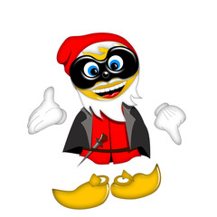 Pantalone maschera di carnevale