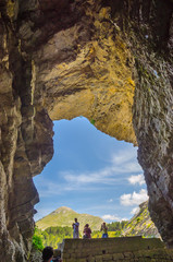cave near Kotor, Montenegro.