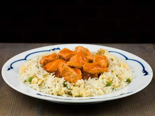 Sweet and Sour Chicken Chinese Food