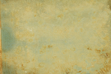 Messy dirty old album page