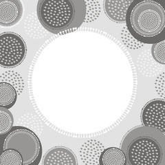 Floral abstract doodle background texture illustration