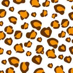 animal print style background vector illustration design