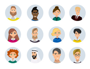 People avatars collection