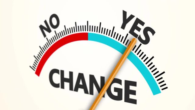 Needle indicator shows the time for change. Other choice 4K UHD video animation seamless loop.