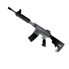 Fototapeta premium Isolated weapon