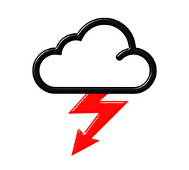 chmura burzowa ikona