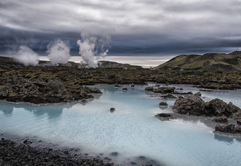 Blue water
