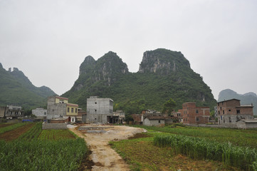 Mountains and Hills in Southern China