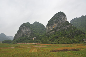 Mountains and Hills in Southern China