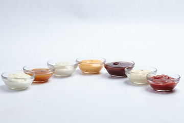 different sauces