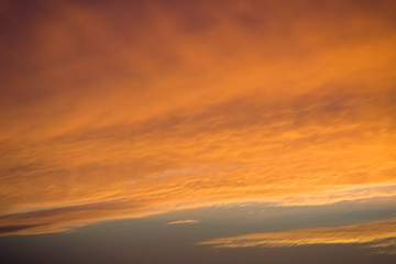soft sunset sky gradient background