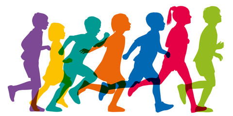 Enfant - courir - jouer - loisir - 