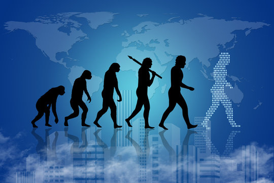 Evolution of human to present digital world