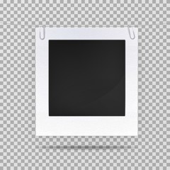 Blank picture or square frame for portrait