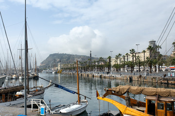 Quay Barcelona. Spain