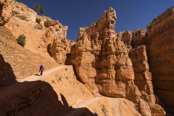 hiking Navaho trail, Bryce Canyon National Park