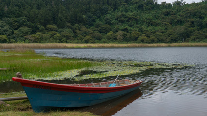 Fototapeta na wymiar Laguna verde, Apaneca, El Salvador