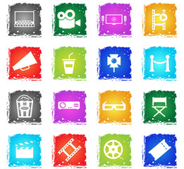 Cinema simply icons