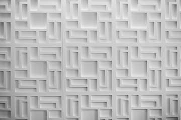 Textura geométrica en color blanco