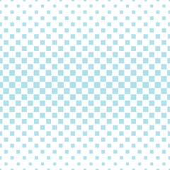 Abstract geometric hipster fashion halftone blue square pattern
