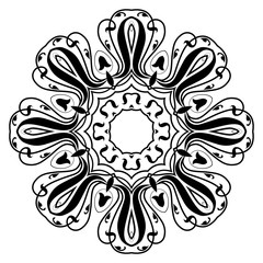 Mandala modern style