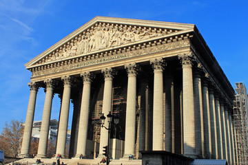 Naklejka premium Paris, la Madeleine