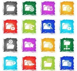 folder icon set
