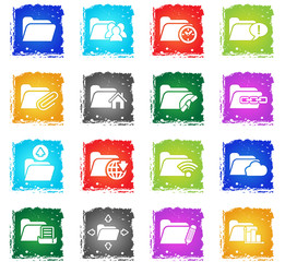 folder icon set