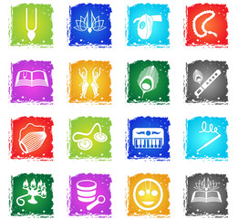 hare krishna web icons © ayax