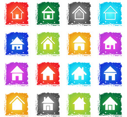 home icon set