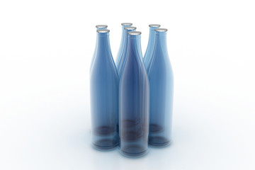 Set of bottles