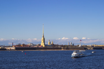 Fototapeta premium Peter and Paul fortress in Saint Petersburg