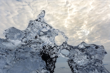 Drifting ice blocks as a result of climate change © Joe McUbed