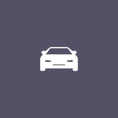 car icon. transport sign