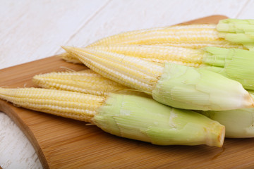 Fresh baby corn