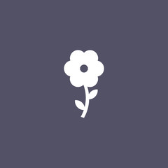 simple flower Icon