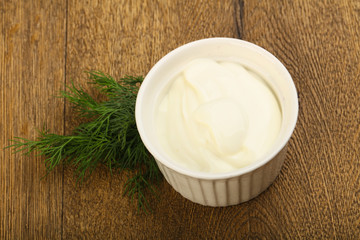 Fototapeta na wymiar Greek yoghurt
