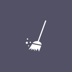Cleaning, mop icon