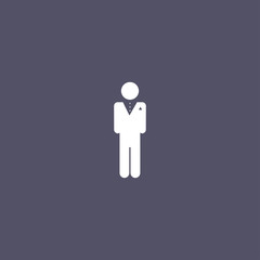 simple groom icon