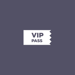 VIP exclusive label icon