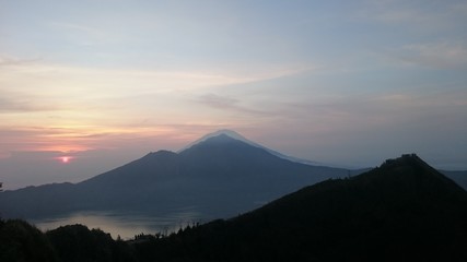 View from Batur, Indonesia