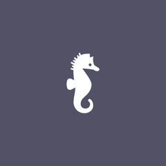 ocean seahorse icon