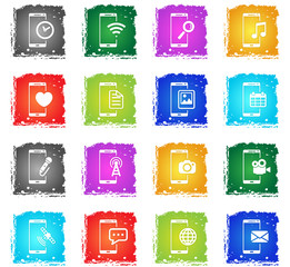 Smartphone simply icons